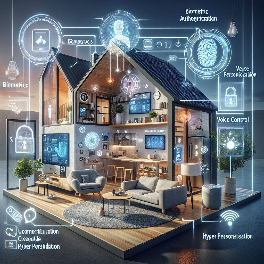 Modernes Privathaus mit DREST KI-Smarthome-System